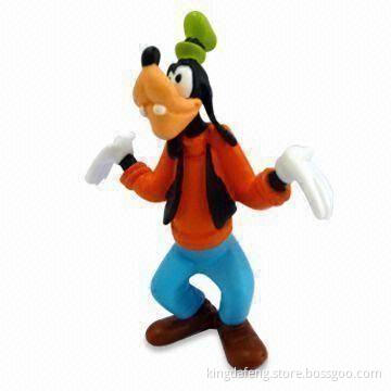 PVC Cartoon Figure with Solid Interior